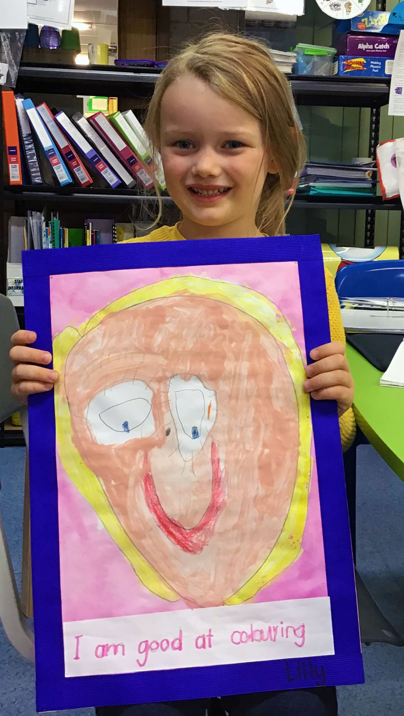 Reception Self Portraits ♦ Port Noarlunga Primary School